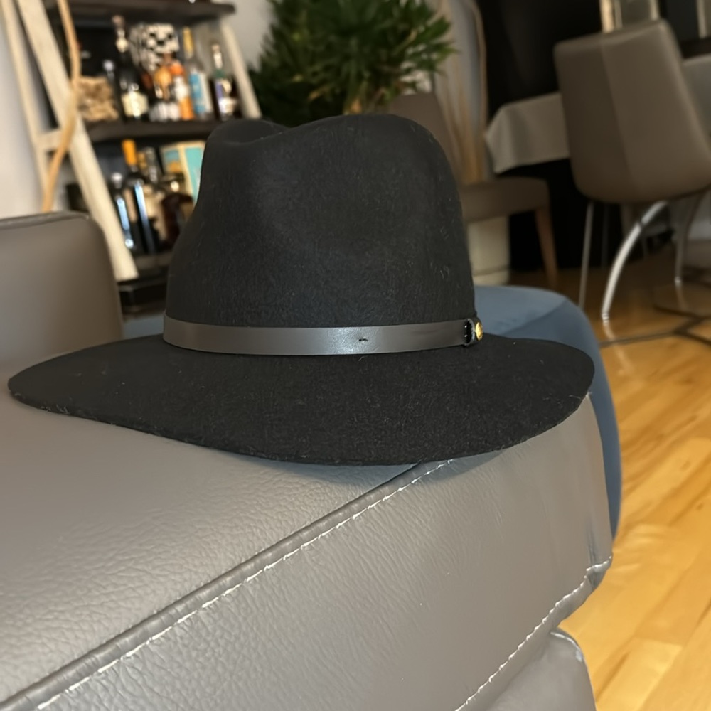 Beautiful Black Felt Rag and Bone Fedora